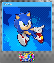 Series 1 - Card 1 of 5 - Sonic