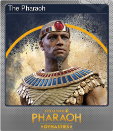 Series 1 - Card 9 of 15 - The Pharaoh