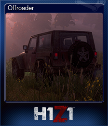 Series 1 - Card 10 of 10 - Offroader