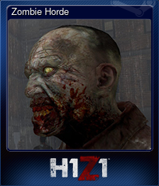 Series 1 - Card 1 of 10 - Zombie Horde