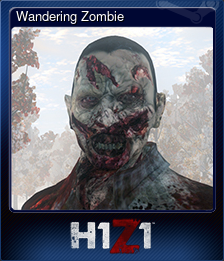 Series 1 - Card 5 of 10 - Wandering Zombie