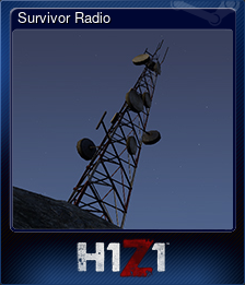 Series 1 - Card 8 of 10 - Survivor Radio