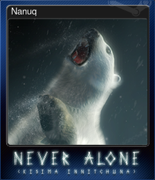 Series 1 - Card 9 of 9 - Nanuq