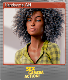 Series 1 - Card 5 of 5 - Handsome Girl