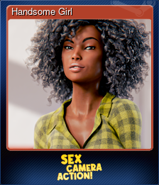 Series 1 - Card 5 of 5 - Handsome Girl