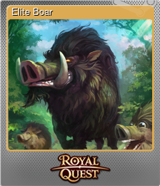 Series 1 - Card 5 of 12 - Elite Boar