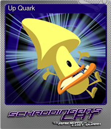 Series 1 - Card 1 of 6 - Up Quark