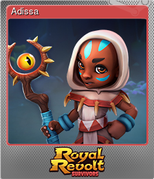 Series 1 - Card 1 of 6 - Adissa