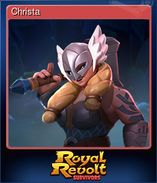 Series 1 - Card 2 of 6 - Christa