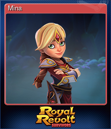 Series 1 - Card 4 of 6 - Mina