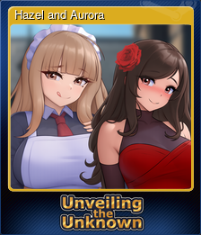 Series 1 - Card 2 of 6 - Hazel and Aurora