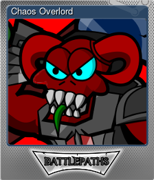 Series 1 - Card 8 of 11 - Chaos Overlord