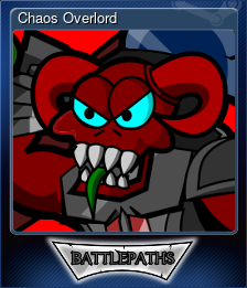 Series 1 - Card 8 of 11 - Chaos Overlord