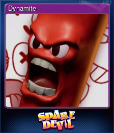 Series 1 - Card 9 of 10 - Dynamite