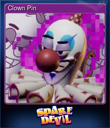 Series 1 - Card 10 of 10 - Clown Pin