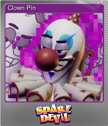 Series 1 - Card 10 of 10 - Clown Pin