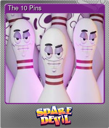 Series 1 - Card 1 of 10 - The 10 Pins