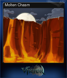 Series 1 - Card 3 of 8 - Molten Chasm