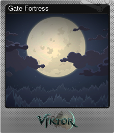 Series 1 - Card 1 of 8 - Gate Fortress