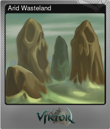 Series 1 - Card 6 of 8 - Arid Wasteland