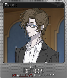 Series 1 - Card 8 of 9 - Pianist