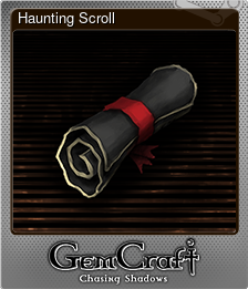 Series 1 - Card 2 of 5 - Haunting Scroll