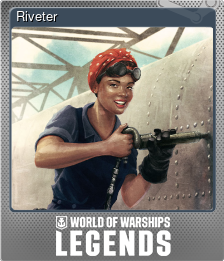 Series 1 - Card 5 of 6 - Riveter