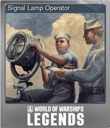 Series 1 - Card 3 of 6 - Signal Lamp Operator