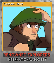 Series 1 - Card 1 of 6 - Captain Harry