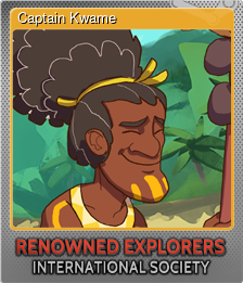 Series 1 - Card 2 of 6 - Captain Kwame