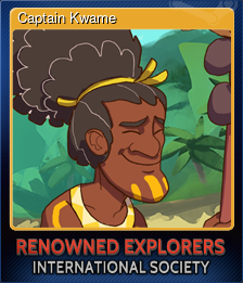 Series 1 - Card 2 of 6 - Captain Kwame