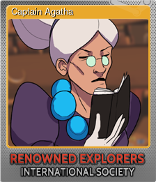 Series 1 - Card 4 of 6 - Captain Agatha