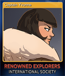 Series 1 - Card 6 of 6 - Captain Yvonne