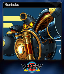 Series 1 - Card 3 of 9 - Bunbuku