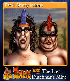 Series 1 - Card 5 of 6 - Fat & Skinny Indians