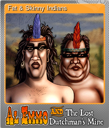 Series 1 - Card 5 of 6 - Fat & Skinny Indians