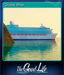 Series 1 - Card 1 of 8 - Cruise Ship