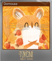 Series 1 - Card 8 of 12 - Dormouse