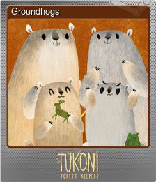 Series 1 - Card 9 of 12 - Groundhogs