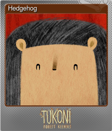 Series 1 - Card 10 of 12 - Hedgehog