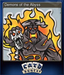 Series 1 - Card 4 of 7 - Demons of the Abyss