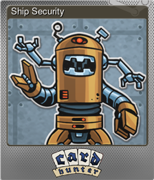 Series 1 - Card 2 of 7 - Ship Security