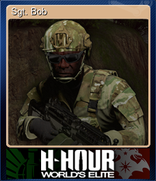 Series 1 - Card 6 of 11 - Sgt. Bob