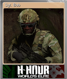 Series 1 - Card 6 of 11 - Sgt. Bob