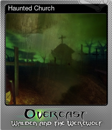 Series 1 - Card 3 of 6 - Haunted Church