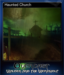 Series 1 - Card 3 of 6 - Haunted Church