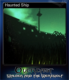 Series 1 - Card 6 of 6 - Haunted Ship