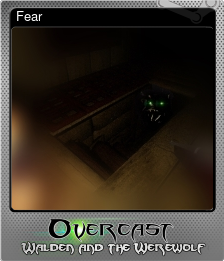 Series 1 - Card 5 of 6 - Fear