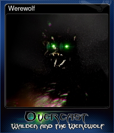 Series 1 - Card 2 of 6 - Werewolf