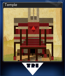 Series 1 - Card 6 of 6 - Temple
